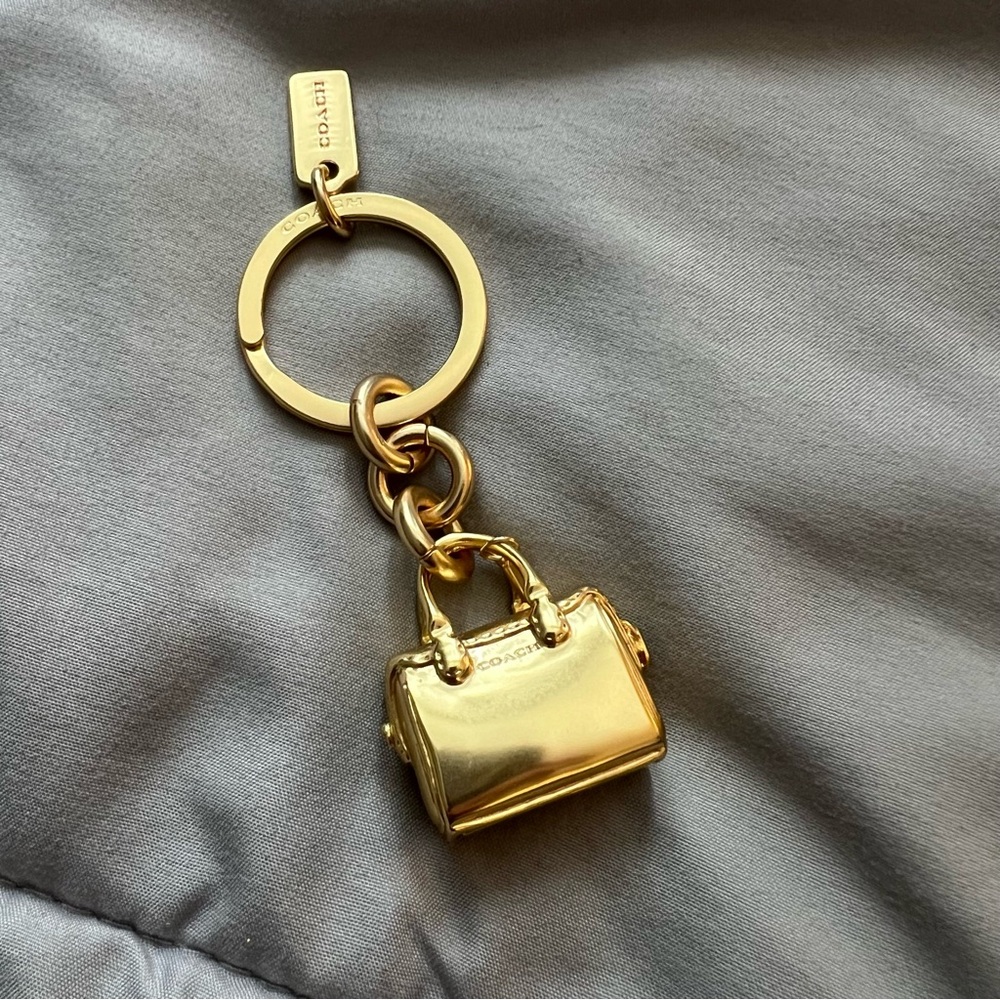 Coach Bennett Bag Charm Keychain